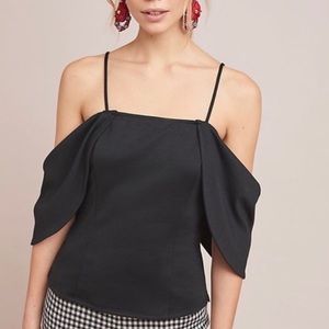 New Eri + Ali Anthropologie Maria Drape Top